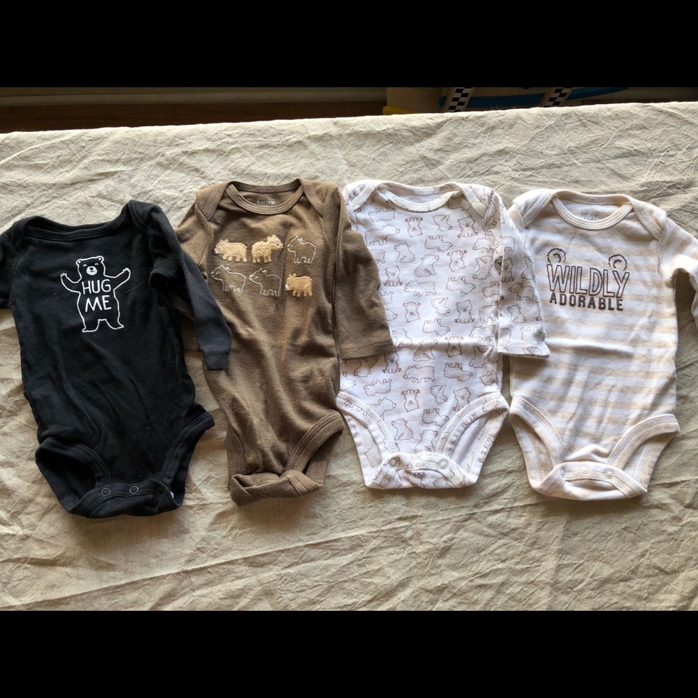 3M Bear Onesie Lot